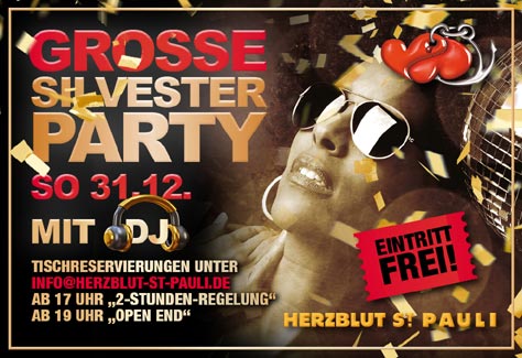 Silfester Hamburg Party